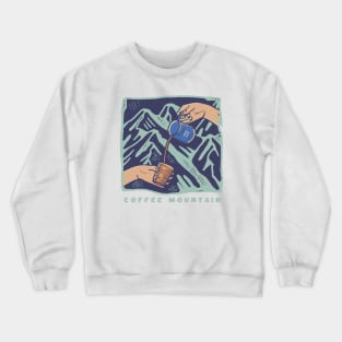 Coffee Mountain Crewneck Sweatshirt